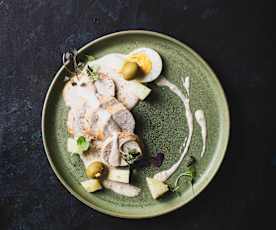 Tonnato Soslu Hindi ve Ilık Patates Salatası