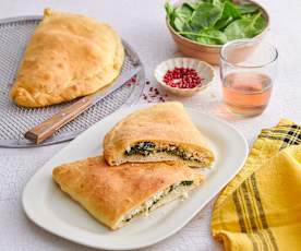 Calzone chèvre et miel