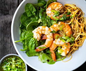 Nouilles soba aux légumes et crevettes - Cookidoo® – the official  Thermomix® recipe platform