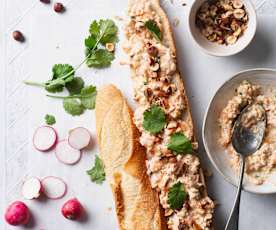 Salmon and Coleslaw Sandwich Filling