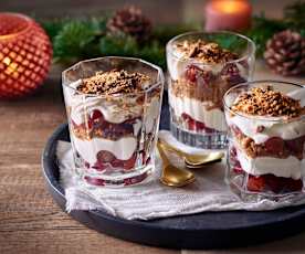 Tiramisu aux spéculoos et aux raisins