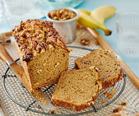 Banana Bread mit Proteinpulver