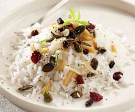 Pilaf de riz aux fruits secs