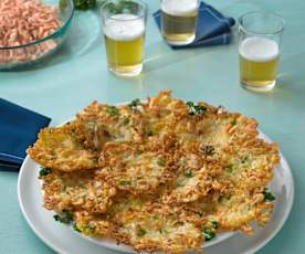 Tortillitas de camarones (sin gluten)