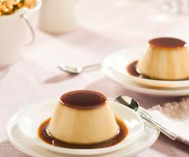 Panna cotta de caramelos para dos