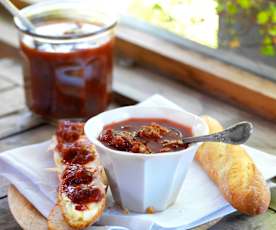 Compote de prune à la cannelle