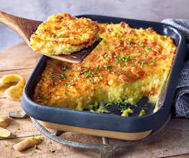 Szybka zapiekanka ziemniaczana à la gratin