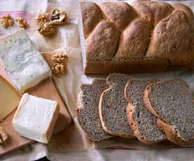 Treccia di grano saraceno alle noci