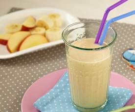 Banánovo-jablečný koktejl