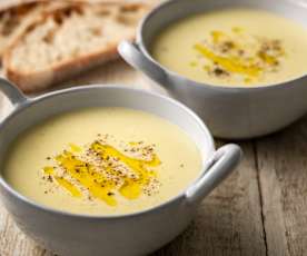 Asparagus Stem Soup