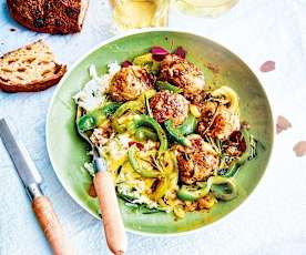 Boulettes de veau au piment d'Espelette