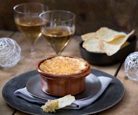 Baked artichoke dip