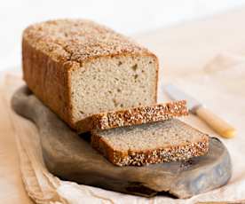 Sesame and chia seed loaf