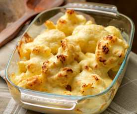 Coliflor con bechamel