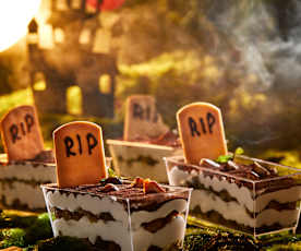 栗子白巧克力“墓”斯杯