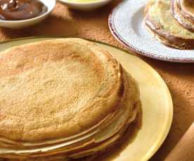 Crêpes di farina integrale