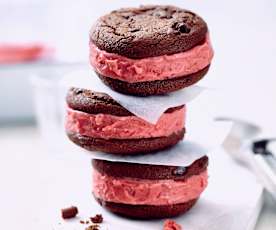 Erdbeer-Zitronen-Joghurt-Eis