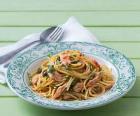 Smoked Salmon Lemon Pasta Second Bowl