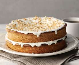 Almond and Vanilla Dessert Cake