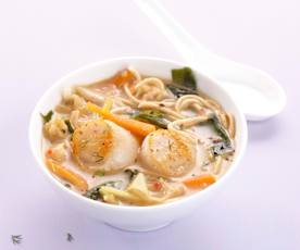 Nage de saint-jacques