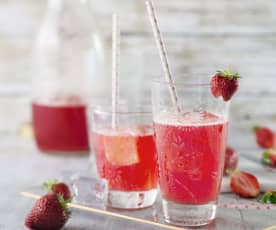 Erdbeer-Vanille-Sirup