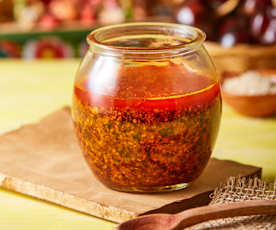 Salsa de chiles y sésamo