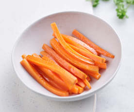 Bastones de zanahoria dorados (200 g)