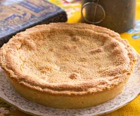 Crostata di mele con crema di mandorle