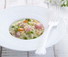 Risotto de printemps