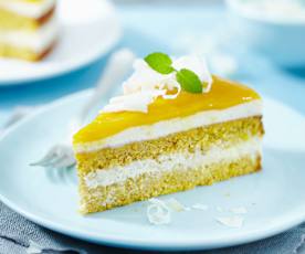 Mango-Möhren-Torte