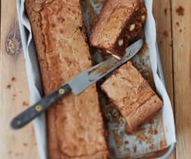 Brownie au chocolat au lait et aux amandes