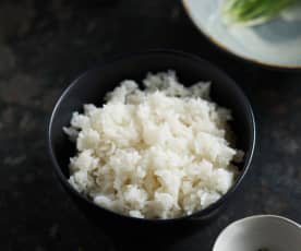 Arroz jazmín (Cocción de arroz)