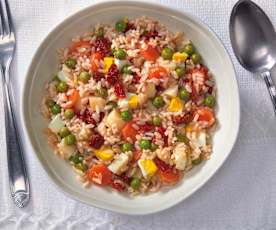 Insalata di riso parboiled