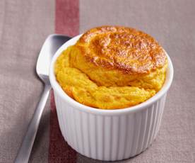 Soufflé de potiron aux épices douces
