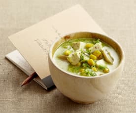 Soupe complète végétarienne