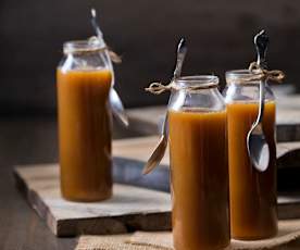 Salted caramel sauce