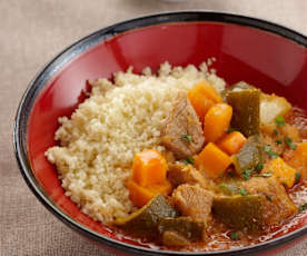 Cușcuș cu miel și legume