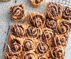 Sultana and Cranberry Rolls