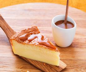 Gâteau magique au caramel au beurre salé