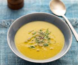 Sweet Potato and Courgette Soup