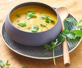 Velouté aux saveurs marocaines