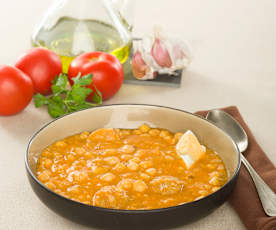 Garbanzos con tomate, piquillos y atún - Cookidoo® – the official  Thermomix® recipe platform