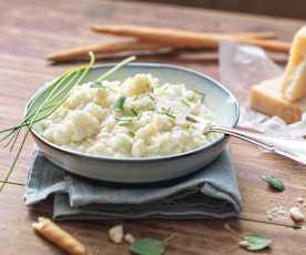 Risotto au chou-fleur