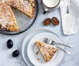 Szybkie ciasto ze śliwkami