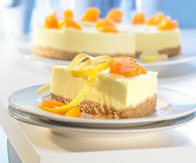 Frischkäsetorte mit Mandarinen