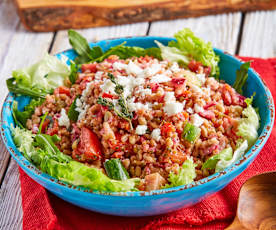 Mediterranean Farro Salad