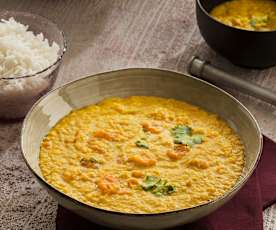 Dal de lentejas rojas (Dhaba dhal) - India