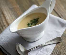 Simple gluten free herb gravy