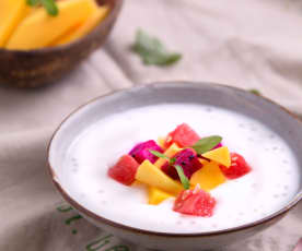 Fruit and Sago Pudding