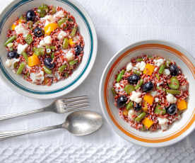 Insalata di riso rosso